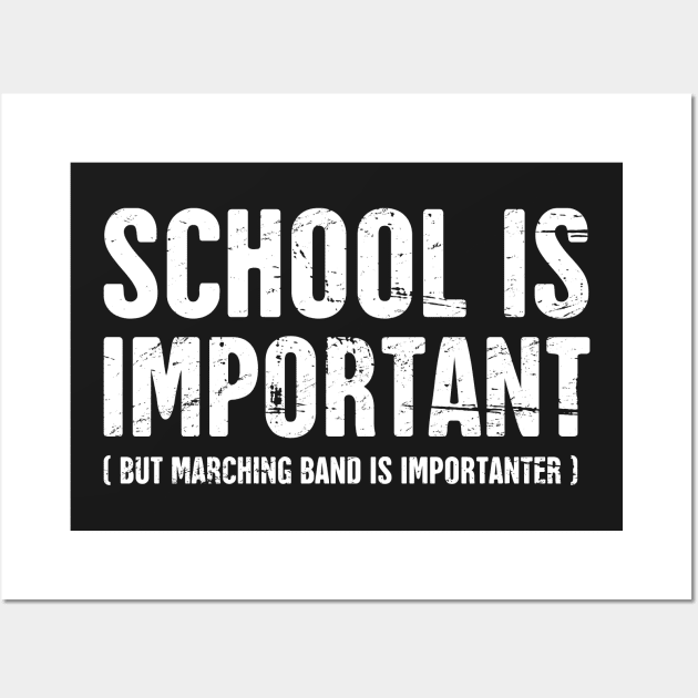 Funny Marching Band Quote Wall Art by MeatMan